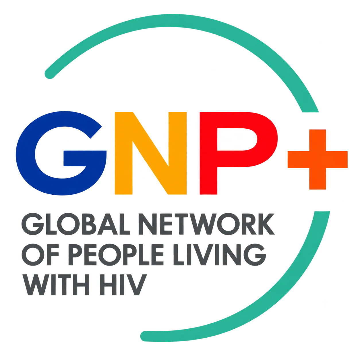 GNP+ (Global Network of People Living with HIV) logo
