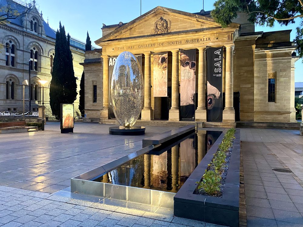 The Art Gallery of South Australia on North Terrace, Adelaide