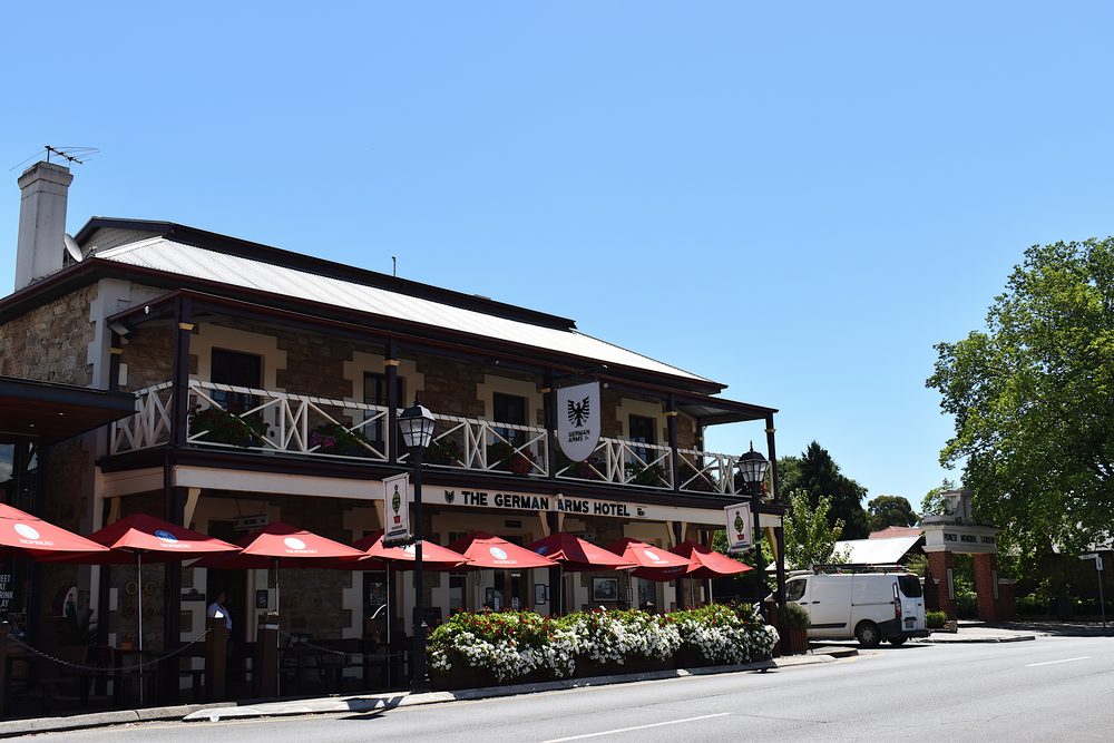 The German Arms Hotel in Hahndorf, Adelaide Hills