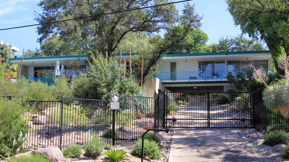 A historic bungalow in the Rainey Street Historic District, Austin