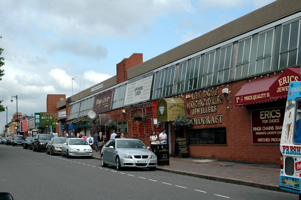 Vyse Street in the Jewellery Quarter, Birmingham