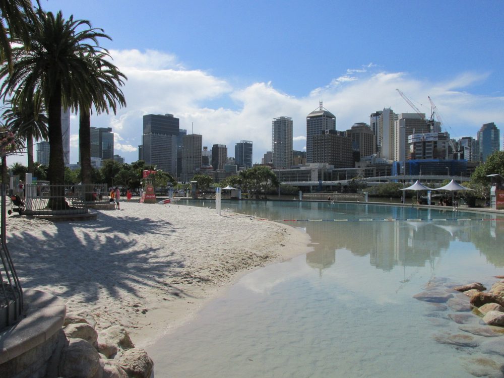 Streets Beach at South Bank, Brisbane