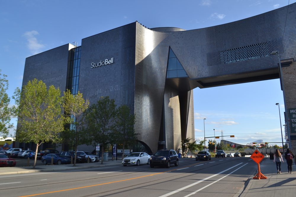 Studio Bell, home of the National Music Centre, in Calgary