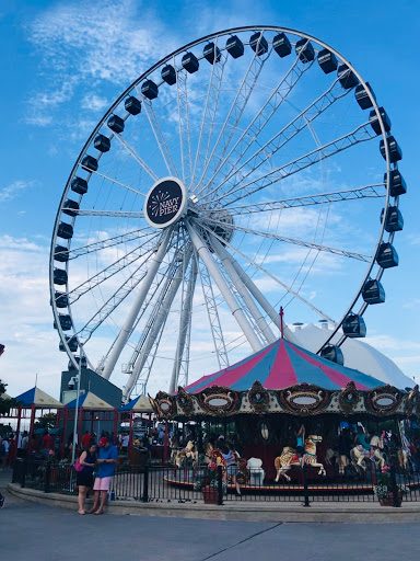 The Centennial Wheel at Navy Pier