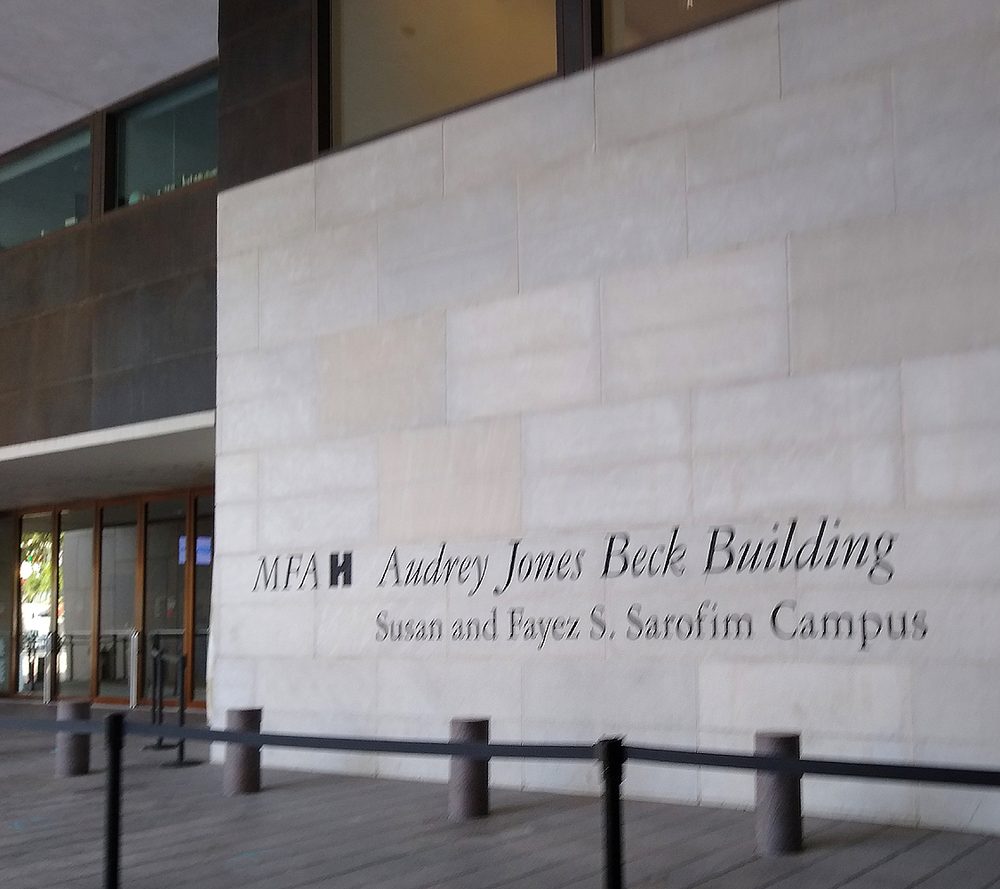 The Audrey Jones Beck Building at the Museum of Fine Arts, Houston