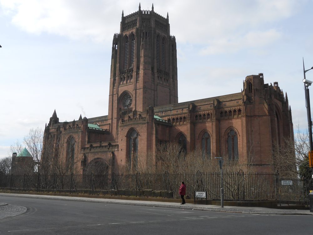 Liverpool Anglican Cathedral from Hope Street