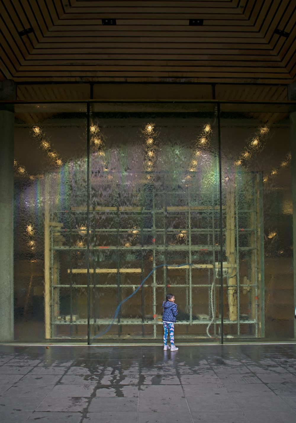 The main facade of the National Gallery of Victoria