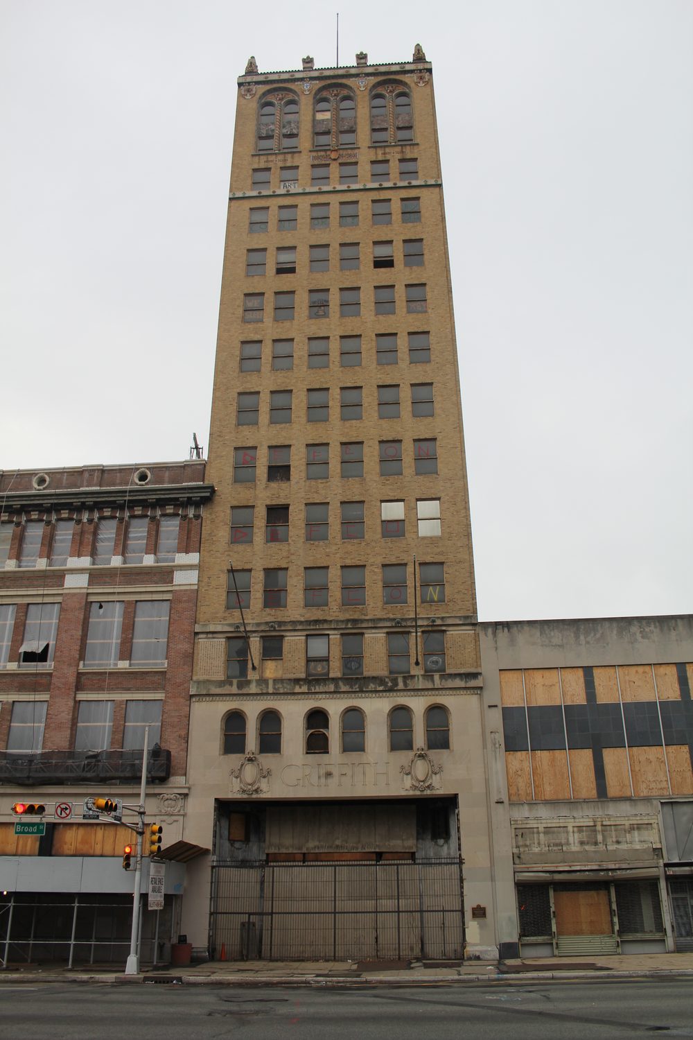 The Griffith Building in Downtown Newark's arts district