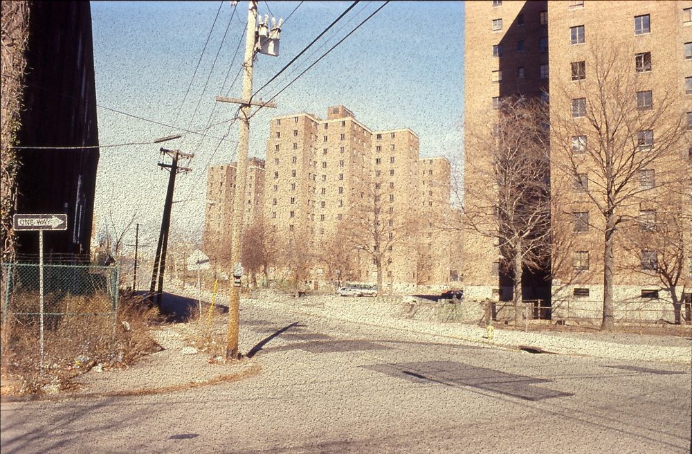 A street scene in Downtown Newark near Halsey Street