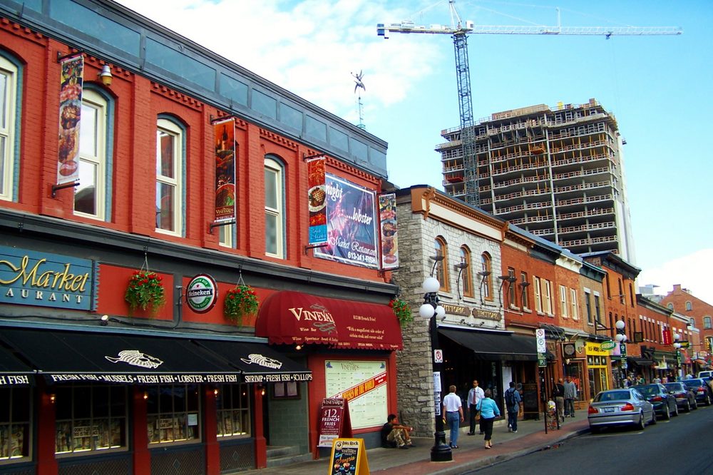 ByWard Market seen from York Street, Ottawa