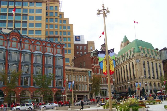 Elgin Street near the National Arts Centre, Ottawa