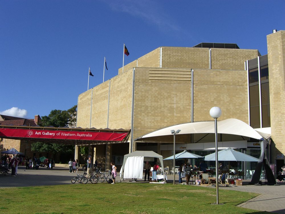 The Art Gallery of Western Australia in the Perth Cultural Centre