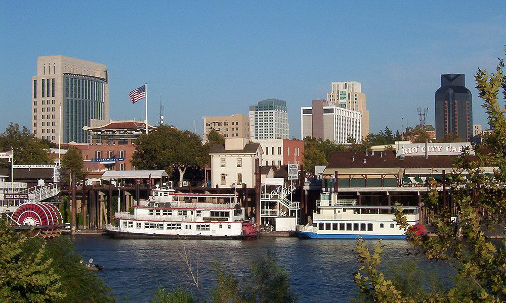 The Old Sacramento waterfront district