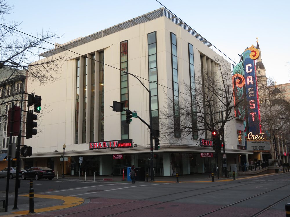 K Street in downtown/midtown Sacramento