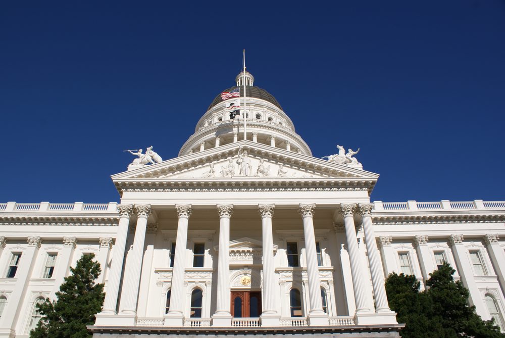 The California Capitol in Downtown Sacramento
