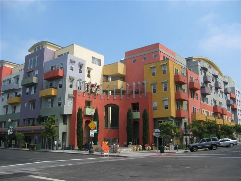 Architecture in Little Italy, San Diego