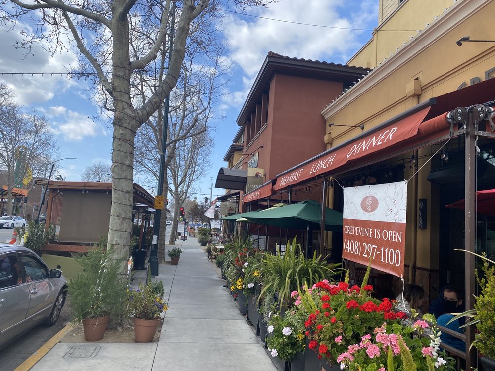 Lincoln Avenue in the Willow Glen neighborhood of San Jose