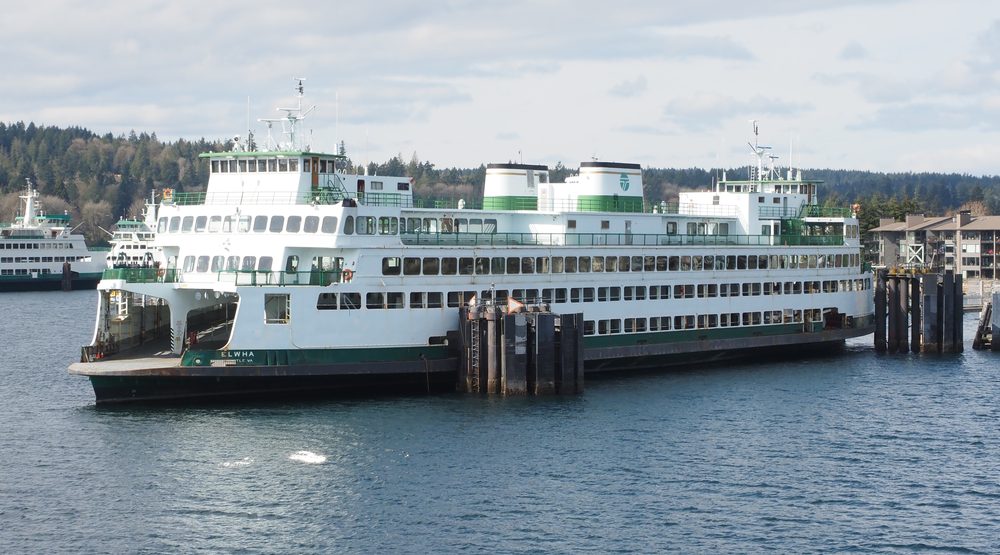 A Washington State ferry to Bainbridge Island
