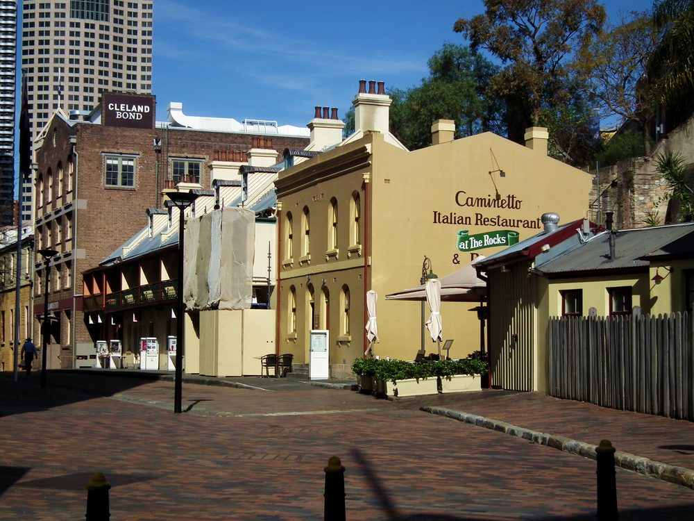 Playfair Street in The Rocks, Sydney