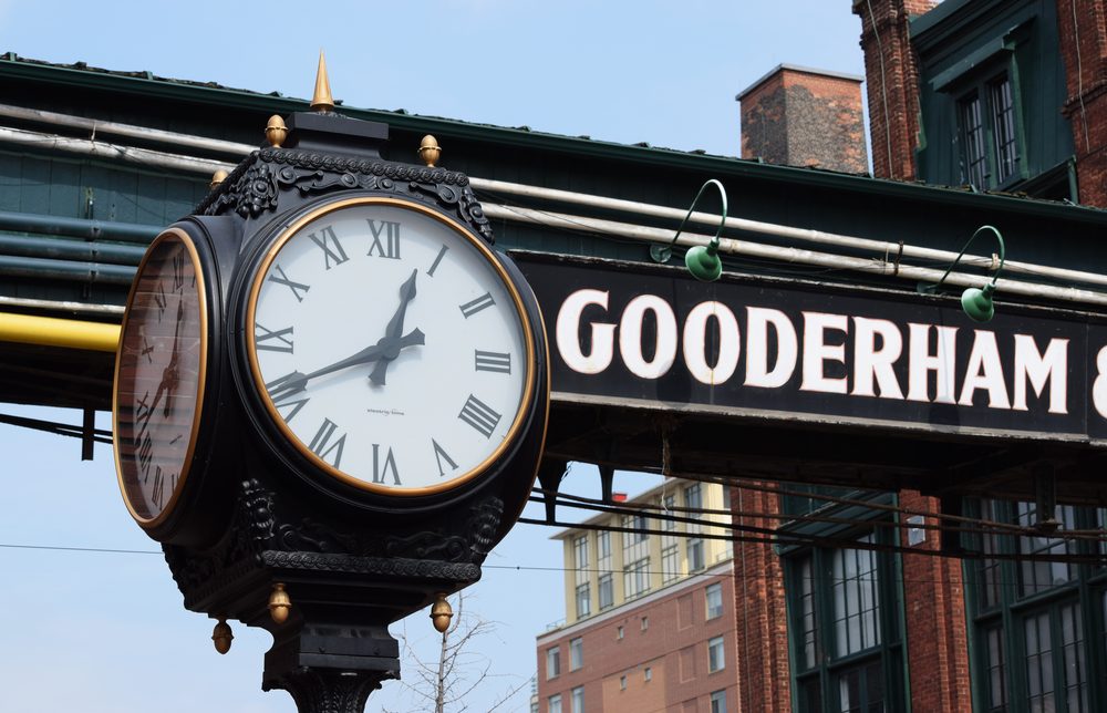 Historic buildings in the Distillery District, Toronto