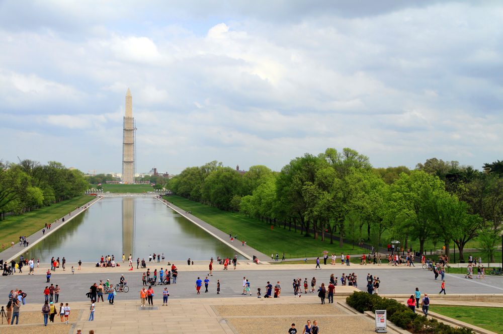 The Lincoln Memorial Reflecting Pool on the National Mall