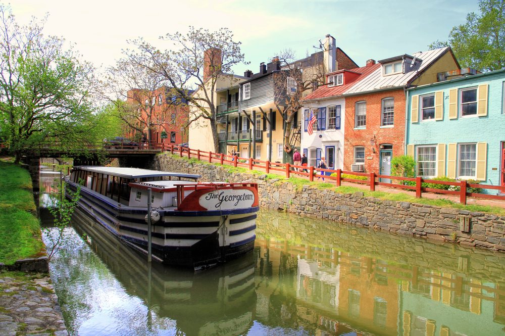 The C&O Canal in Georgetown