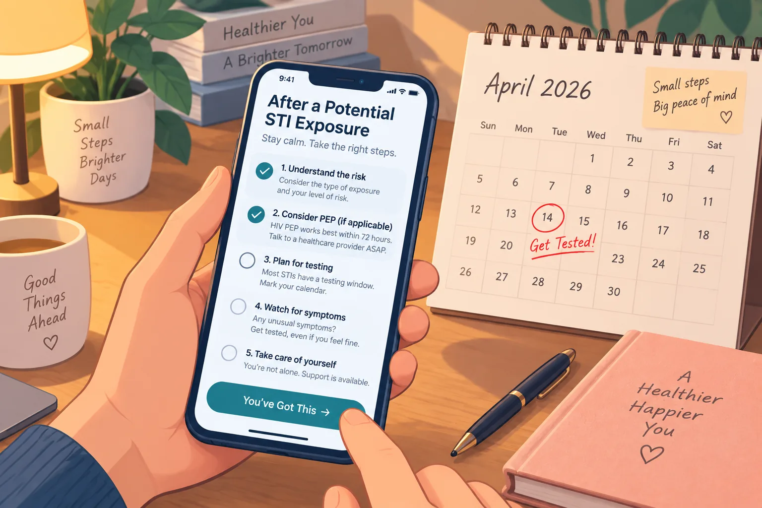After a Potential STI Exposure: What to Do Immediately and When to Seek PEP or Testing