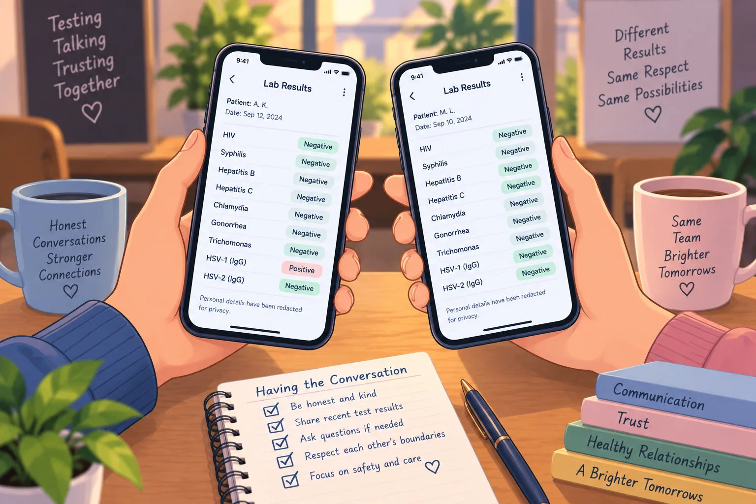 How to Ask for, Share, and Verify STI Test Results Safely