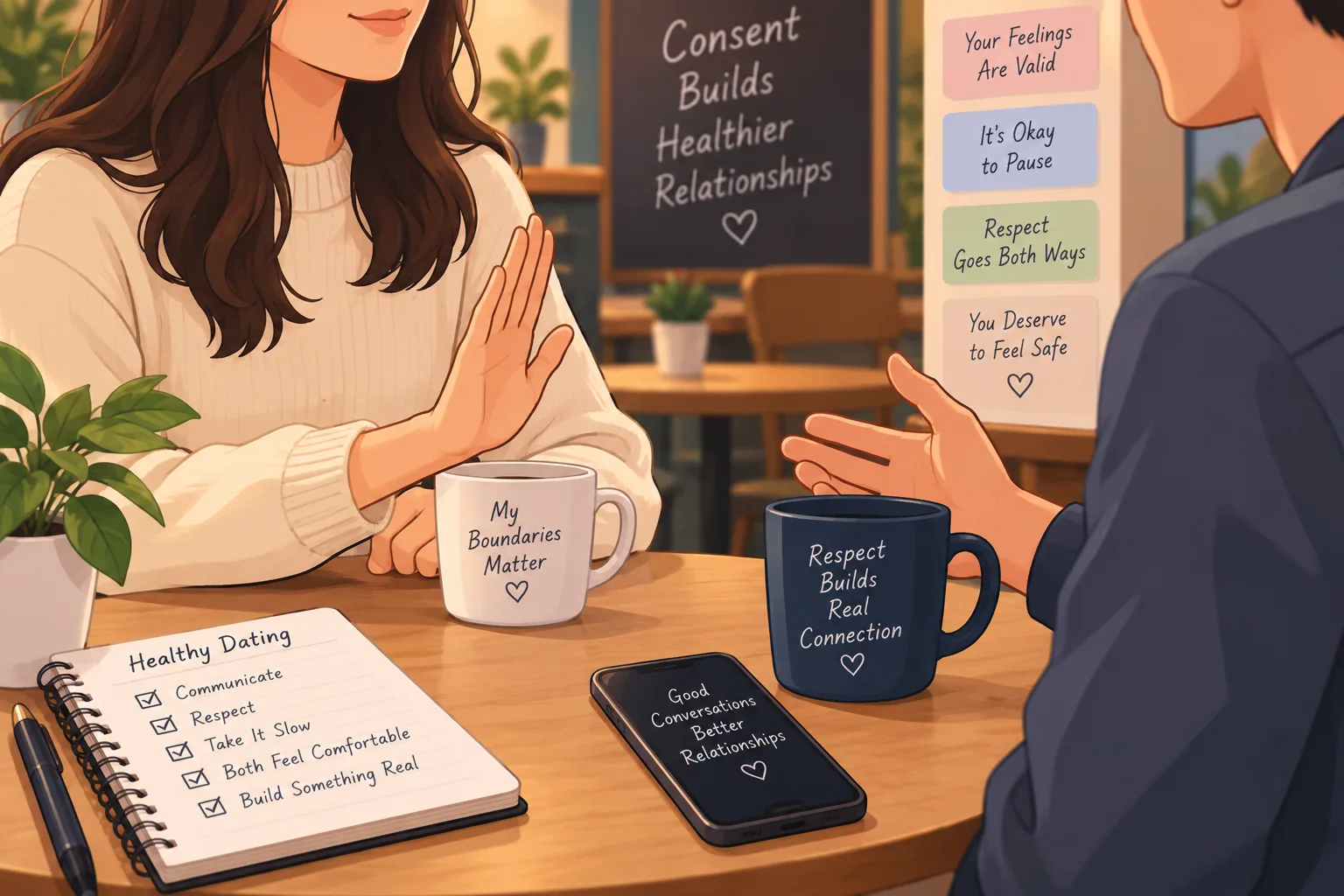 Consent and Personal Boundaries in STI Dating: Navigating Sex, Condoms, and Pressure