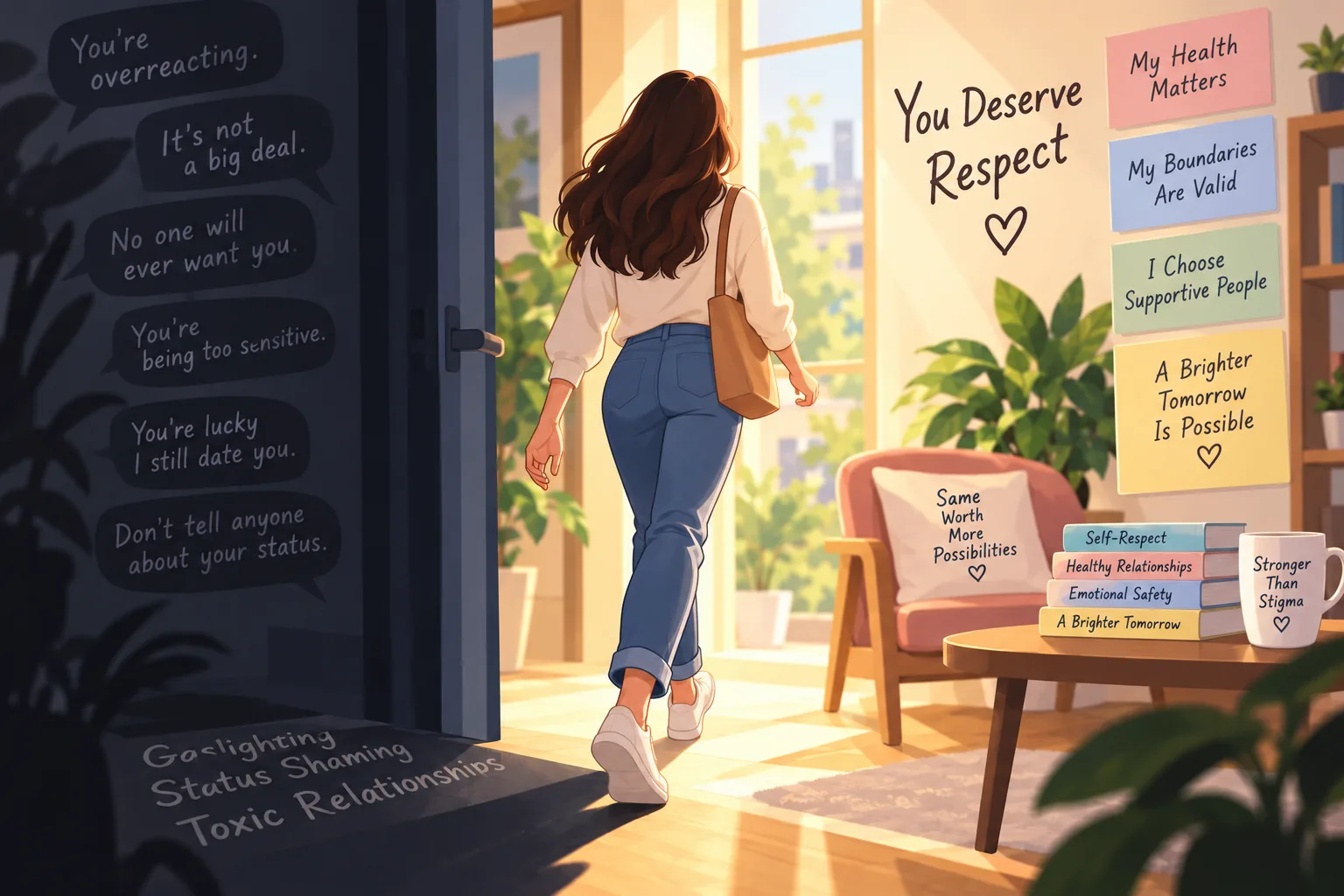 Emotional Safety in STI Dating: Spotting Gaslighting, Status Shaming, and Toxic Control