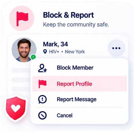 POZ Personals block and report menu