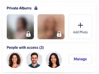 PositiveSingles private photo albums